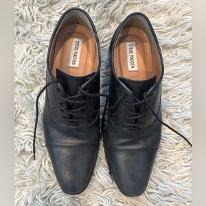 Steve Madden Classic Black Oxfords